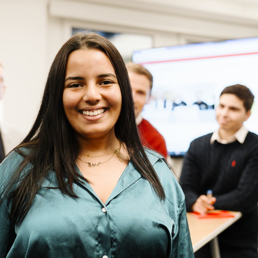 
			Werkstudentin der Sparkasse KölnBonn