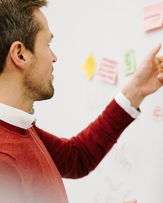 Brainstorming am Whiteboard